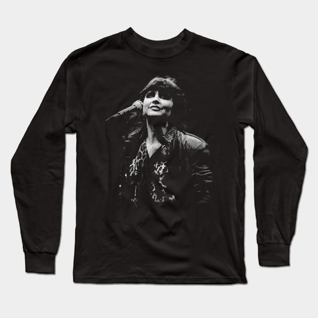 The Queen of Rock Celebrate the Timeless Music of Linda Ronstadt with a Stylish T-Shirt Long Sleeve T-Shirt by Angel Shopworks